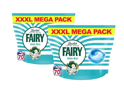 Fairy Original Laundry Capsules 70 Pack x 2